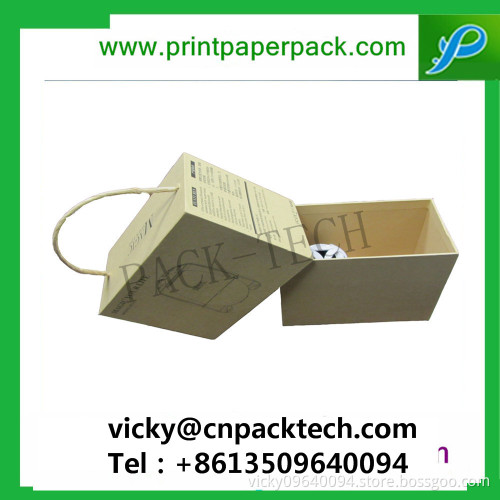 Modern Superior Embossing Handmade Paper Jewelry Storage Boxes Hamper Donut Cookie Gift Paper Box